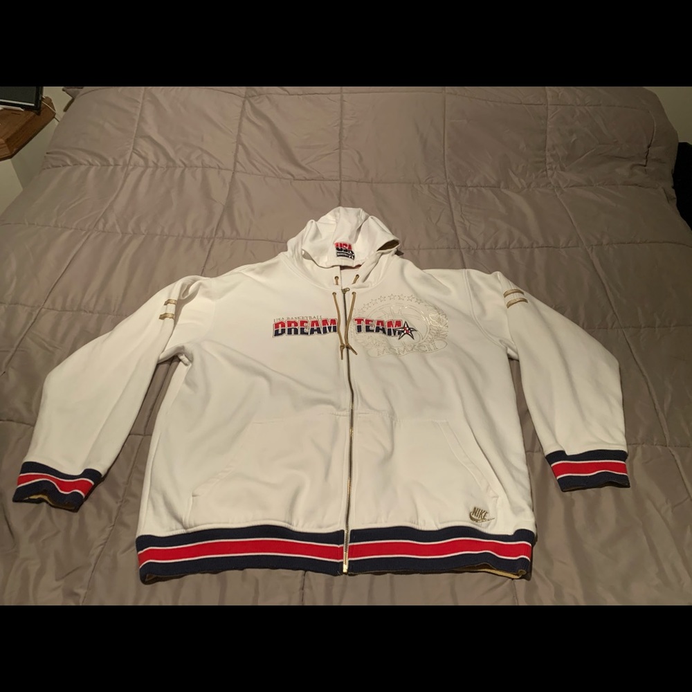Vintage 1992 Olympic dream team zip up hoodie